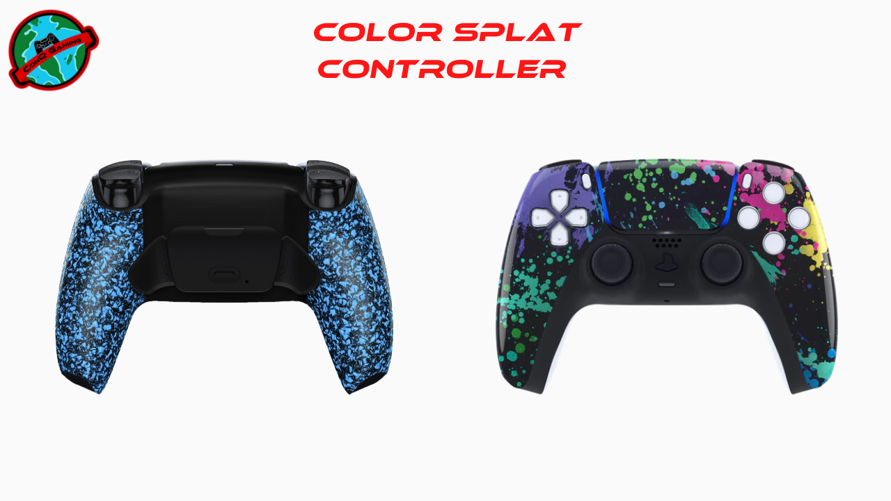 Colour Splash Custom PS5 Controller